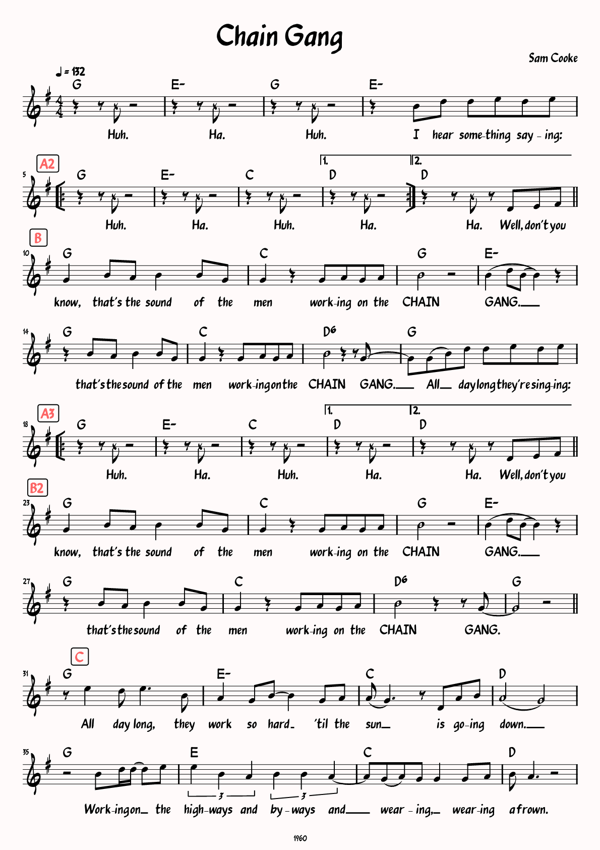 Sheet Music
